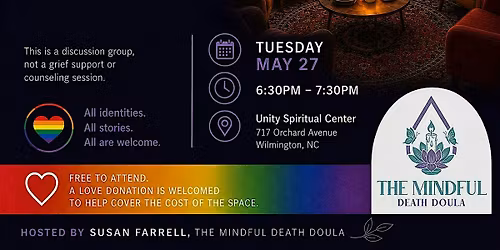 Let's Talk About Death - An LGBTQIA+ Community Conversation