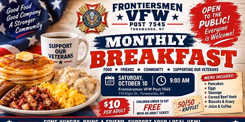 October Monthly Breakfast