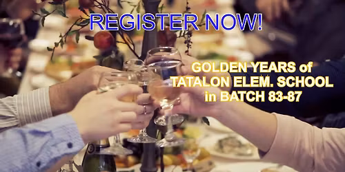 Reunion of TES BATCH 83 to 87