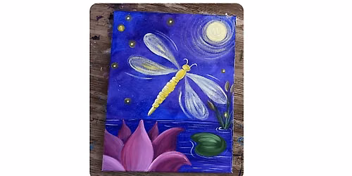 Calgary\u2019s Paint & Sip Experience at Raw Canvas: $45 Wednesday 1\/2price rose