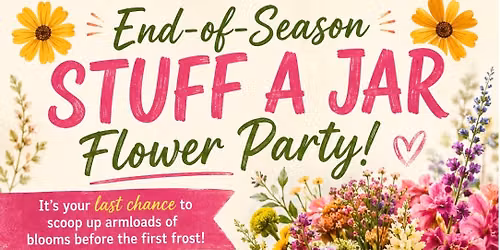 End of season stuff a jar event