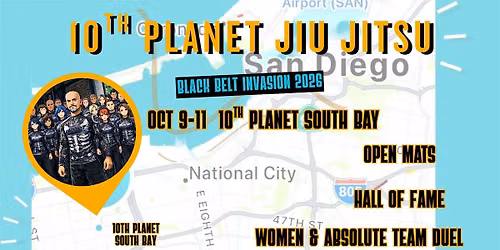 10th Planet Black Belt Invasion 2026