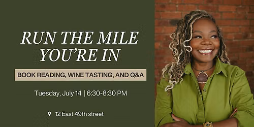 Sips, Stories & Ros\u00e9 with Author Kettia Ming | Run the Mile You're In