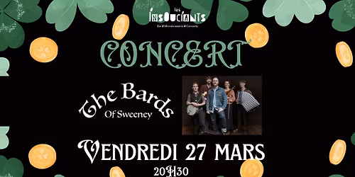 Concert The Bards of Sweeney - F\u00eate de la St Patrick