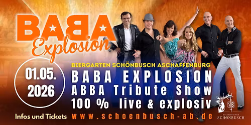 01.05.2026 - BABA Explosion \/ ABBA Tribute Show im Sch\u00f6nbusch Aschaffenburg