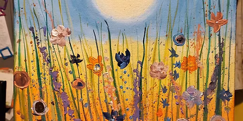 Paint & Sip Class With Teaching Artist Ashley Cotten