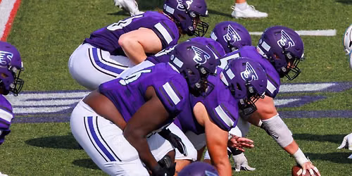 Stonehill Skyhawks at New Haven Chargers Football at Ralph F DellaCamera Stadium