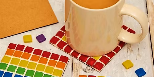 Mosaic Coaster Workshop at The Boat