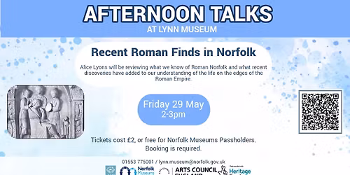 Afternoon Talk - Recent Roman Finds in Norfolk
