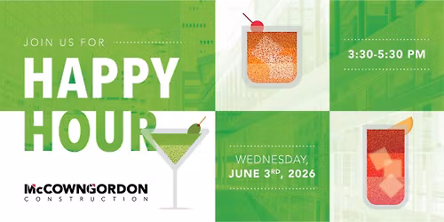 Happy Hour with McCownGordon