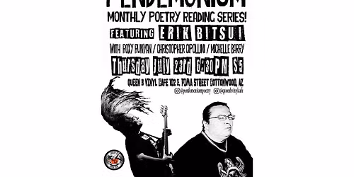 Pendemonium Poetry Night Featuring Erik Bitsui