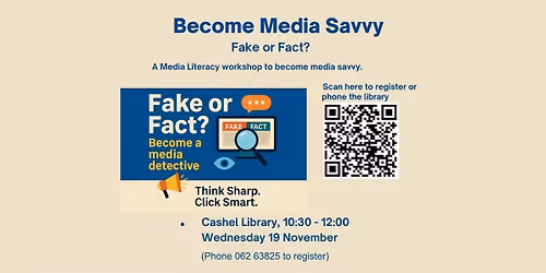 Media Literacy Workshop in Cashel Library
