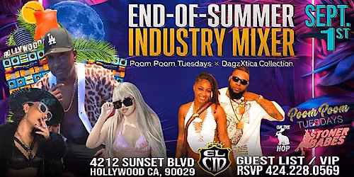 PooM pOOm Tuesday x DagzXtica Collection Industry Night