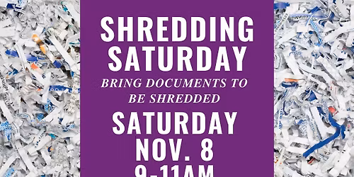 Shredding Event