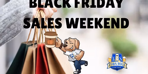 Black Friday Vendor Village \ud83c\udf84At NES Cornhole