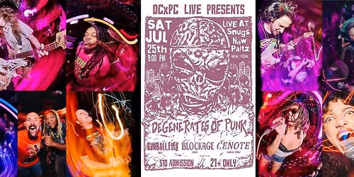 DCxPC Live Presents: Degenerates of Punk, Latch, Blockage, and Cenote
