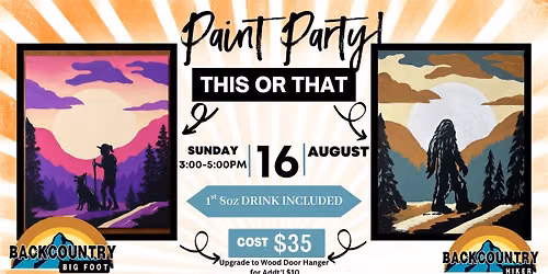 **Backcountry Paint Party**