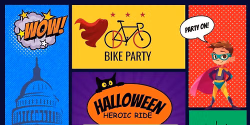 DC Bike Party: Halloween Heroic Ride