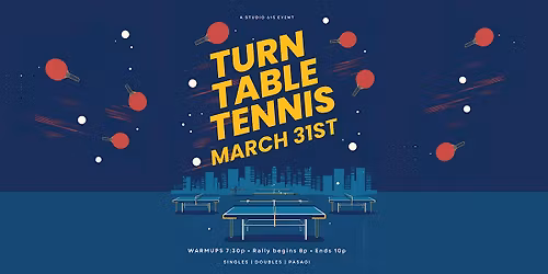 Turntable Tennis | Ping Pong Meetup