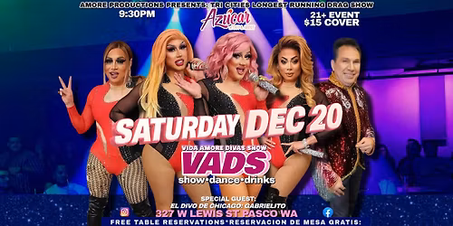Vida Amore Diva Show Dec 20