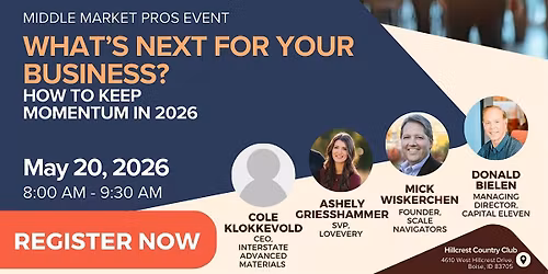 What\u2019s Next for Your Business? How To Keep Momentum in 2026