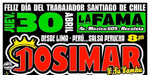 JOSIMAR Y ANTHONY PONCE EN SANTIAGO DE CHILE