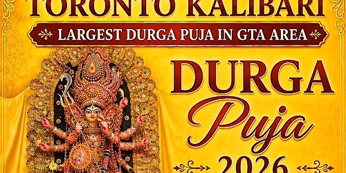 Toronto Kalibari Sarvajanik Durga Puja 2026