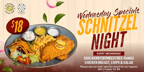 SCHNITZEL NIGHT