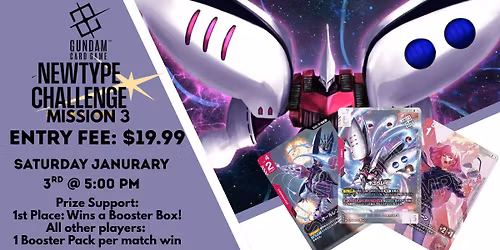 Gundam Card Game \u2013 New Type Challenge: Mission 3