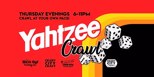 Yahtzee Bar Crawl Thursday Nights!