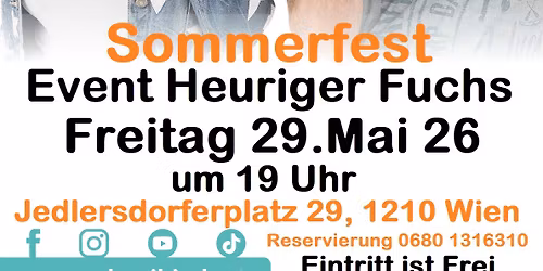 Sommerfest beim Heuriger Fuchs mit Alex Ribisch & Eveline Schauer LIVE