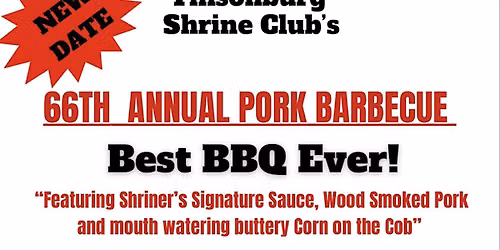 Tillsonburg Shrine Club 66th Annual Pork Barbeque