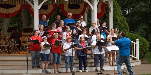 July 3rd Patriotic Concert in the Park "in celebration of USA 250th Anniversary"