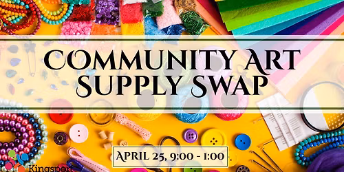 Community Art Supply Swap