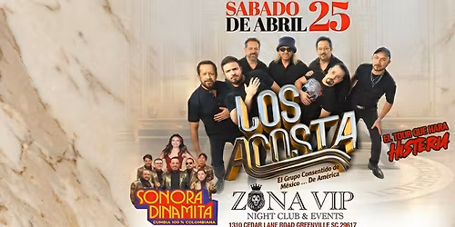 LOS ACOSTA EN GREENVILLE 