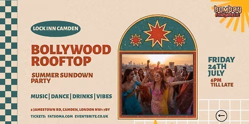 BOLLYWOOD ROOFTOP Summer Sundown Party