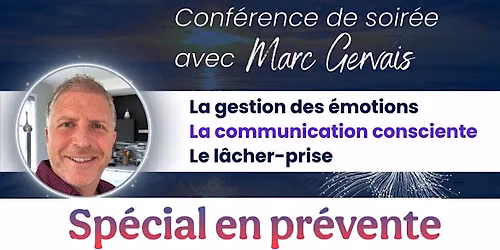 Trois-Rivi\u00e8res - 21 janvier 2027 : \u00c9motions, communication et l\u00e2cher-prise