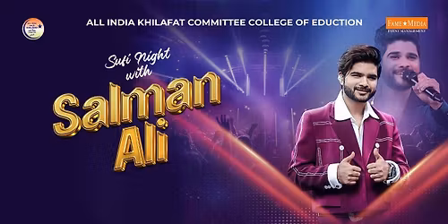 Sufi Night With Salman Ali