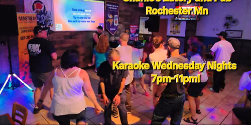 Karaoke Wednesday Nights at Charlie's Eatery &Pub