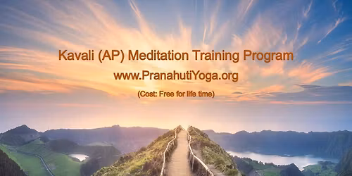 Free 2-Day Meditation Training Program (Kavali (AP), India)