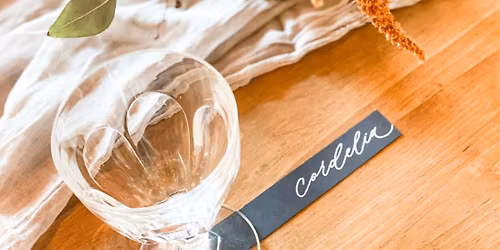 Modern Calligraphy & Place Card Lettering for Beginners at Epigram Brew Co.