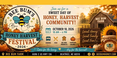 Bee Bum's Honey Harvest Festival 2026