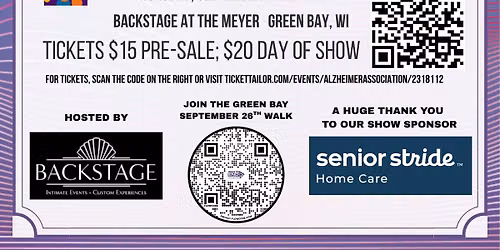 Live Comedy Fundraiser - to #EndAlz 