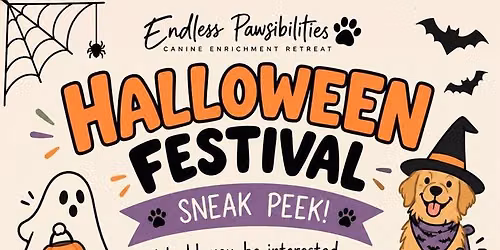 Endless Pawsibilities Halloween Festival\ud83c\udf83