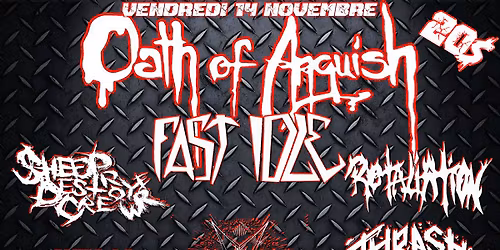 Oath of Anguish & Fast Idle at Thrashcan Bar Ask a Punk