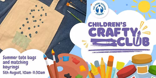 Children's Crafty Club - Summer tote bags and keyrings