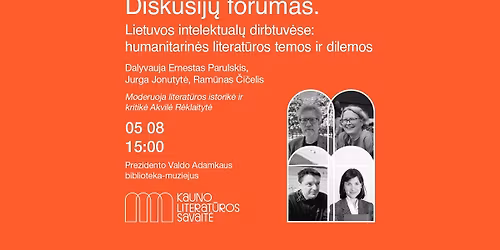 KLS'26 | Lietuvos intelektual\u0173 dirbtuv\u0117se: humanitarin\u0117s literat\u016bros temos ir dilemos