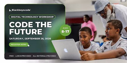 Black Boys Code Waterloo - Code the Future