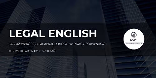 Legal English z KNPS 2025