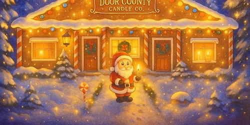 \ud83c\udf84 Merry & Bright Festival at Door County Candle \ud83c\udf84